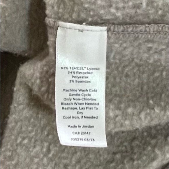 Women’s Haven Well Within tan pullover fleece shawl collar top soft oversized XS - Picture 5 of 5